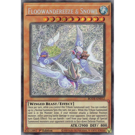 Image for Floowandereeze & Snowl (BODE-EN012) (BODE) - YuGiOh