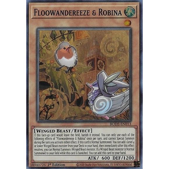 Image for Floowandereeze & Robina (BODE-EN013) (BODE) - YuGiOh