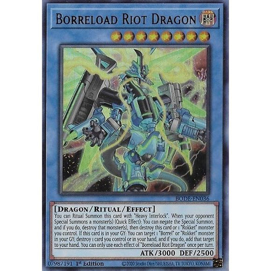 Image for Borreload Riot Dragon (BODE-EN036) (BODE) - YuGiOh
