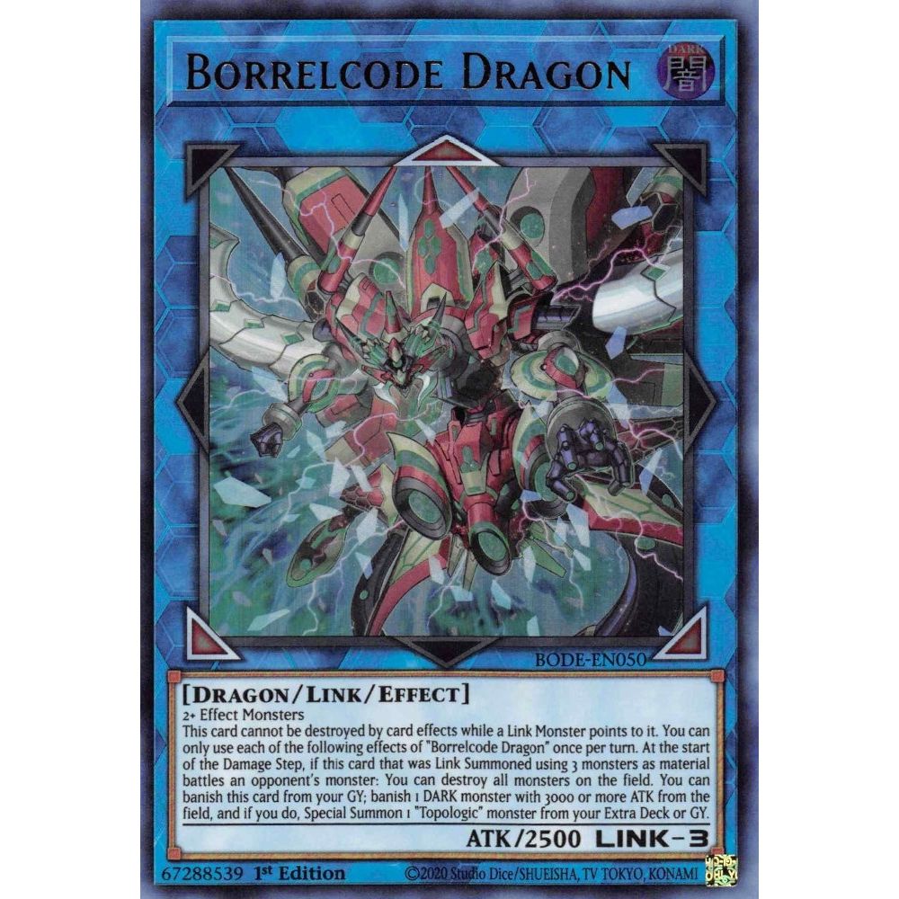 Image for Borrelcode Dragon (BODE-EN050) (BODE) - YuGiOh