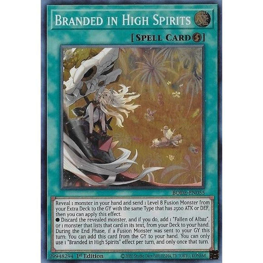 Image for Branded in High Spirits (BODE-EN055) (BODE) - YuGiOh