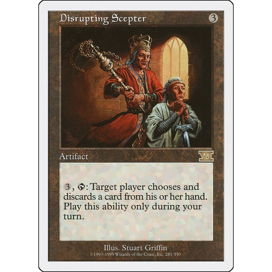 Image for Disrupting Scepter (281) (6ED) - Magic: The Gathering