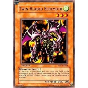 Image for Twin-Headed Behemoth (SD1-EN004) (SD1) - YuGiOh