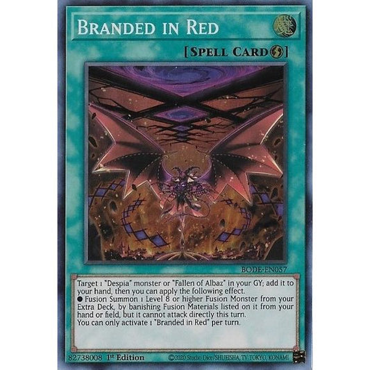 Image for Branded in Red (BODE-EN057) (BODE) - YuGiOh