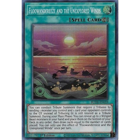 Image for Floowandereeze and the Unexplored Winds (BODE-EN059) (BODE) - YuGiOh