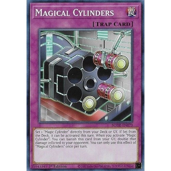 Image for Magical Cylinders (BODE-EN070) (BODE) - YuGiOh
