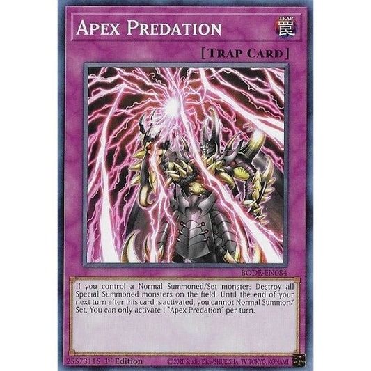 Image for Apex Predation (BODE-EN084) (BODE) - YuGiOh