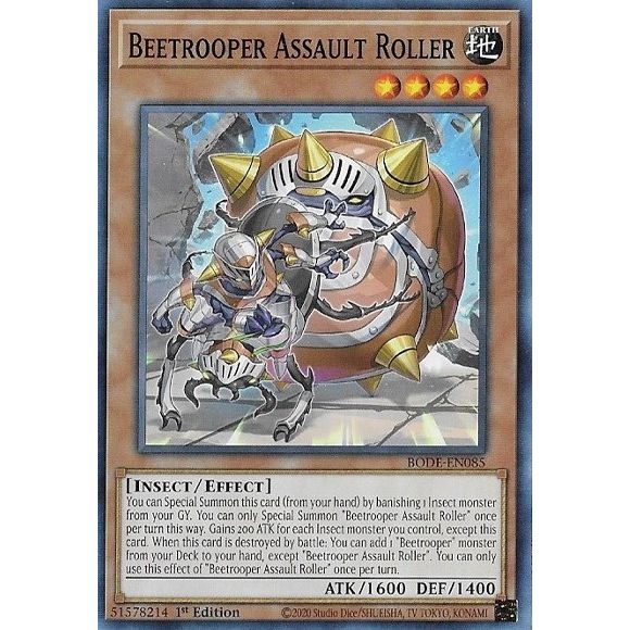 Image for Beetrooper Assault Roller (BODE-EN085) (BODE) - YuGiOh