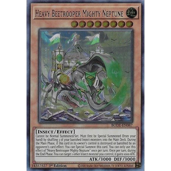 Image for Heavy Beetrooper Mighty Neptune (BODE-EN087) (BODE) - YuGiOh