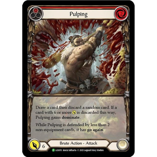 Image for Pulping (Red) - LGS051 (LGS051) (PR) - Flesh and Blood TCG