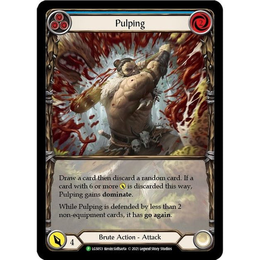 Image for Pulping (Blue) - LGS053 (LGS053) (PR) - Flesh and Blood TCG