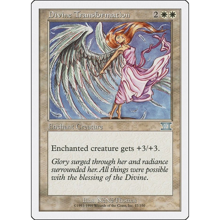 Image for Divine Transformation (17) (6ED) - Magic: The Gathering