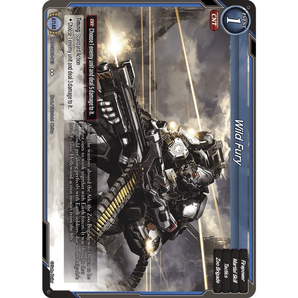 Image for Wild Fury (2021GB03-043) (GB03) - Gate Ruler