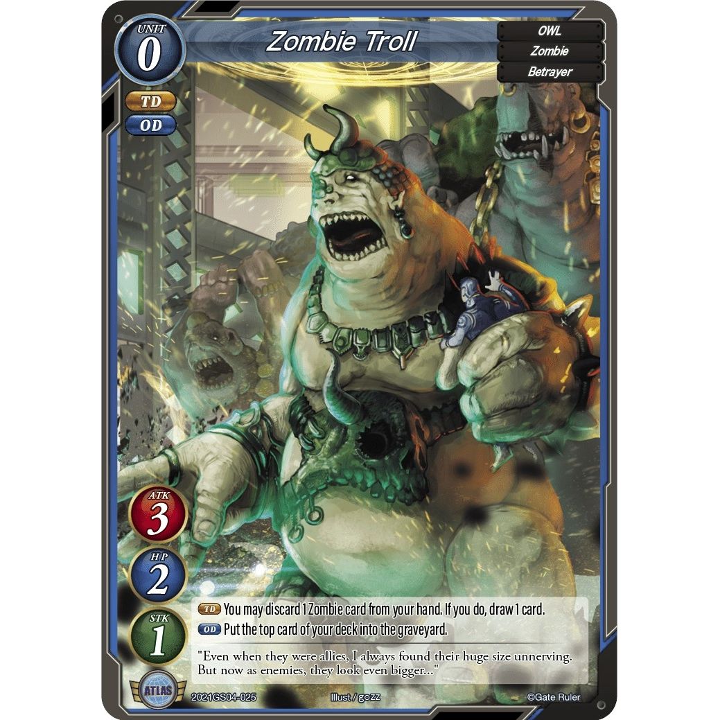 Image for Zombie Troll (2021GS04-025) (S03) - Gate Ruler