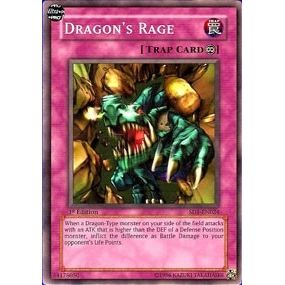 Image for Dragon's Rage (SD1-EN024) (SD1) - YuGiOh