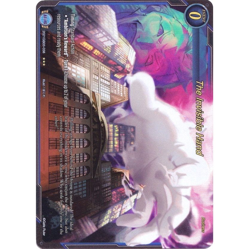 Image for The Invisible Hand (Extended Art) (2021GB03-038) (GB03) - Gate Ruler