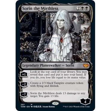 Image for Sorin the Mirthless (Showcase) (297) (VOW) - Magic: The Gathering