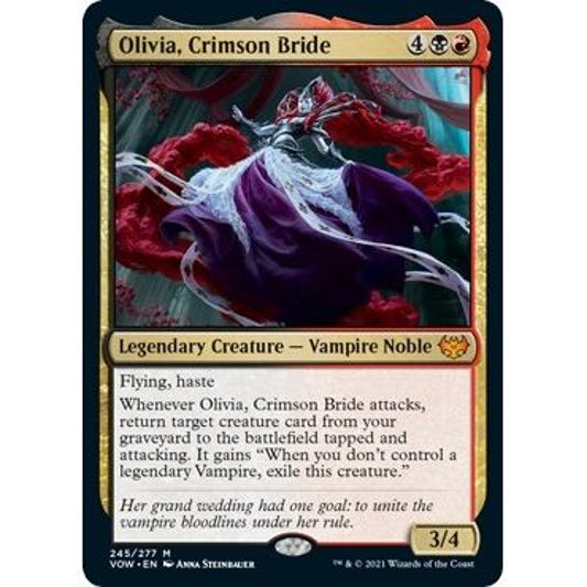 Image for Olivia, Crimson Bride (245) (VOW) - Magic: The Gathering