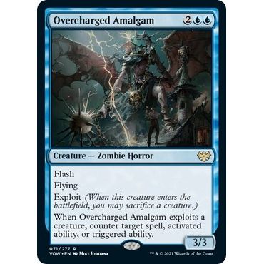 Image for Overcharged Amalgam (71) (VOW) - Magic: The Gathering