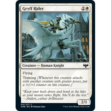 Image for Gryff Rider (15) (VOW) - Magic: The Gathering