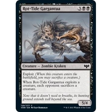Image for Rot-Tide Gargantua (129) (VOW) - Magic: The Gathering
