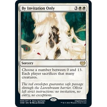 Image for By Invitation Only (5) (VOW) - Magic: The Gathering