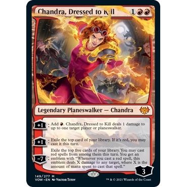 Image for Chandra, Dressed to Kill (149) (VOW) - Magic: The Gathering