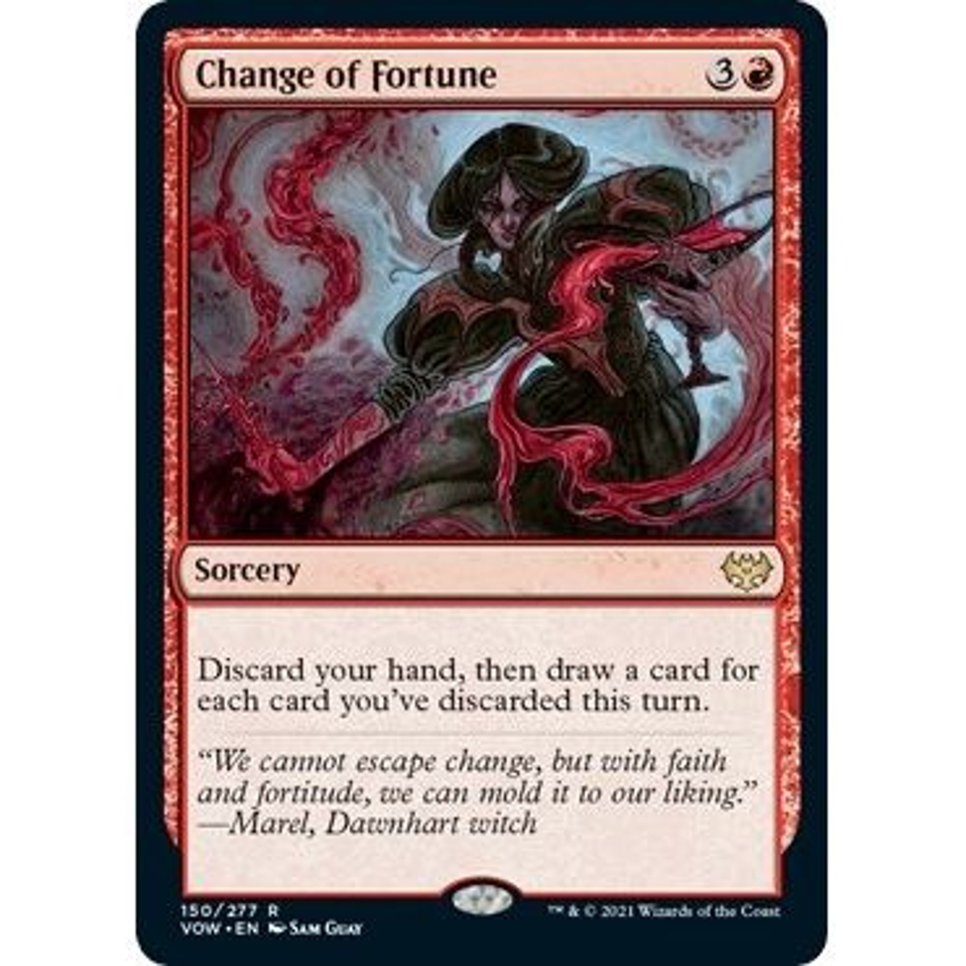 Image for Change of Fortune (150) (VOW) - Magic: The Gathering