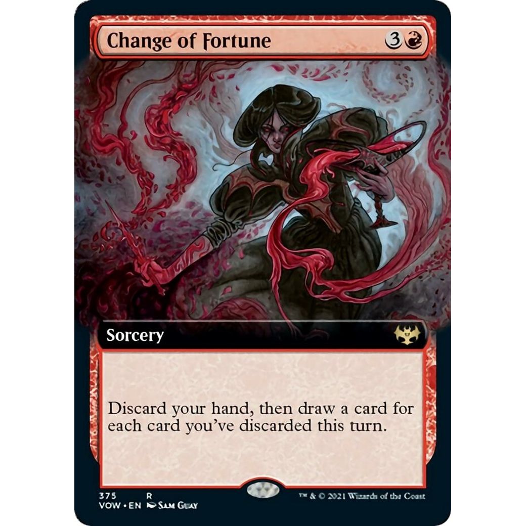 Image for Change of Fortune (Extended Art) (375) (VOW) - Magic: The Gathering