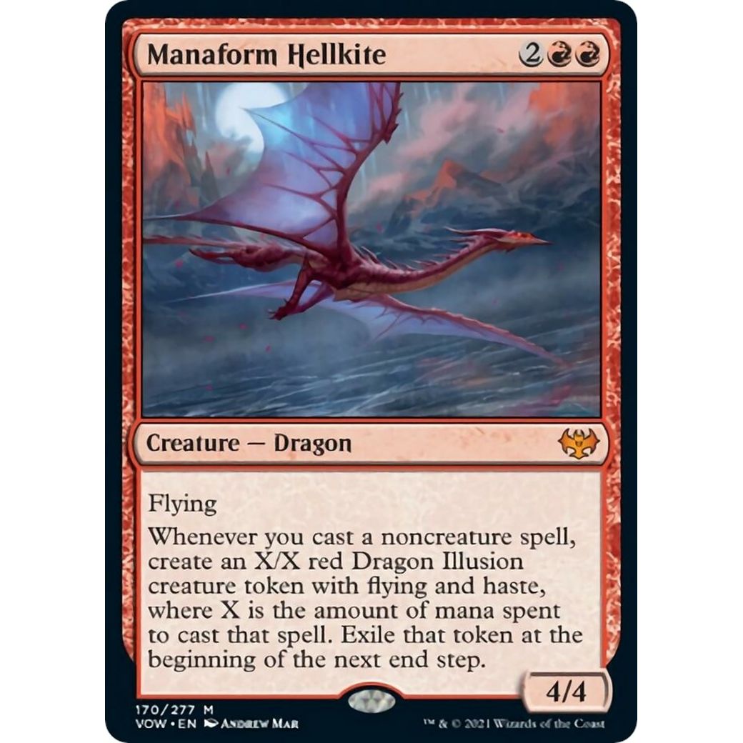 Image for Manaform Hellkite (170) (VOW) - Magic: The Gathering