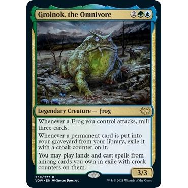 Image for Grolnok, the Omnivore (238) (VOW) - Magic: The Gathering
