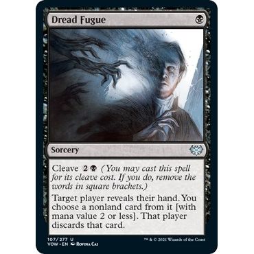 Image for Dread Fugue (107) (VOW) - Magic: The Gathering