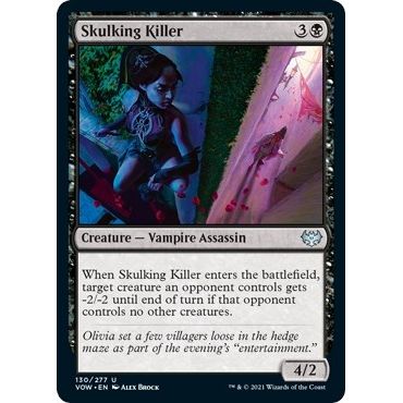 Image for Skulking Killer (130) (VOW) - Magic: The Gathering