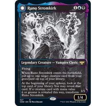 Image for Runo Stromkirk (Showcase) (327) (327) (VOW) - Magic: The Gathering