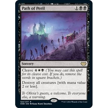 Image for Path of Peril (124) (VOW) - Magic: The Gathering