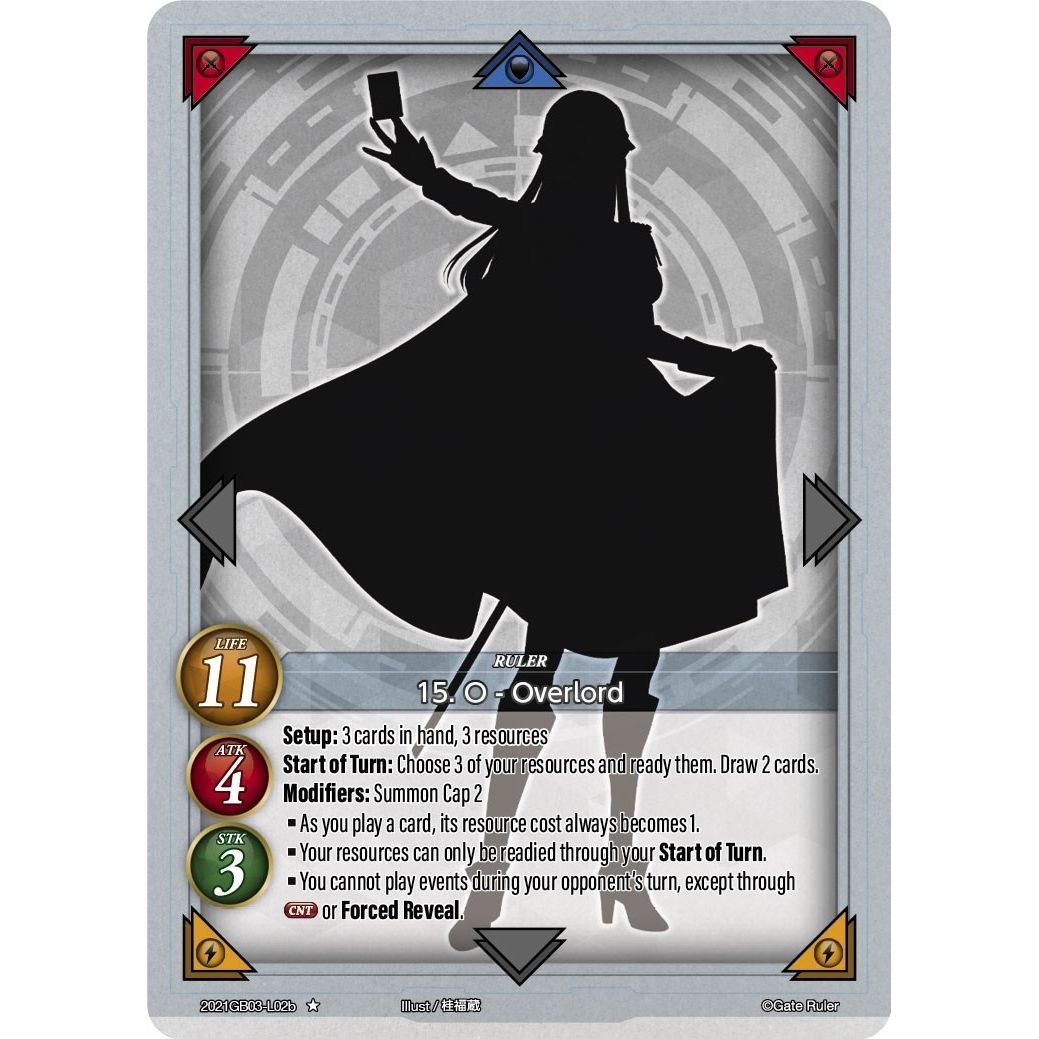 Image for 15. O - Overlord (B) (2021GB03-L02b) (GB03) - Gate Ruler