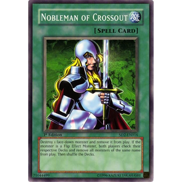 Image for Nobleman of Crossout (SD2-EN016) (SD2) - YuGiOh