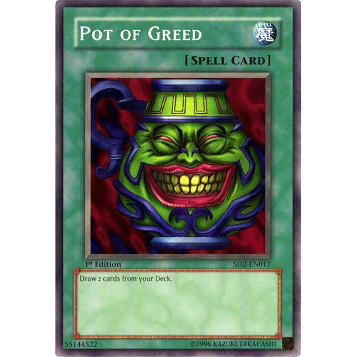 Image for Pot of Greed (SD2-EN017) (SD2) - YuGiOh
