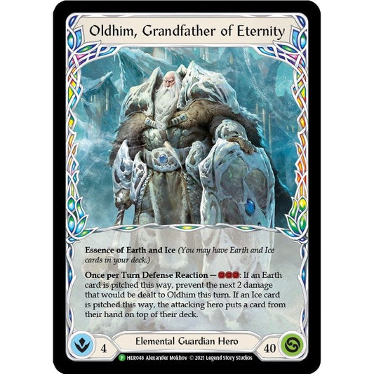 Image for Oldhim, Grandfather of Eternity - HER048 (HER048) (PR) - Flesh and Blood TCG