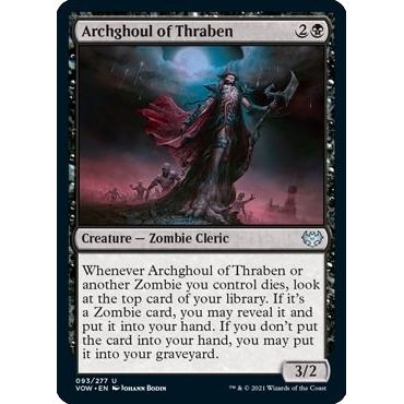 Image for Archghoul of Thraben (93) (VOW) - Magic: The Gathering