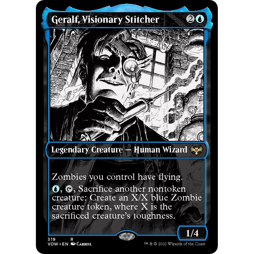 Image for Geralf, Visionary Stitcher (Showcase) (319) (VOW) - Magic: The Gathering