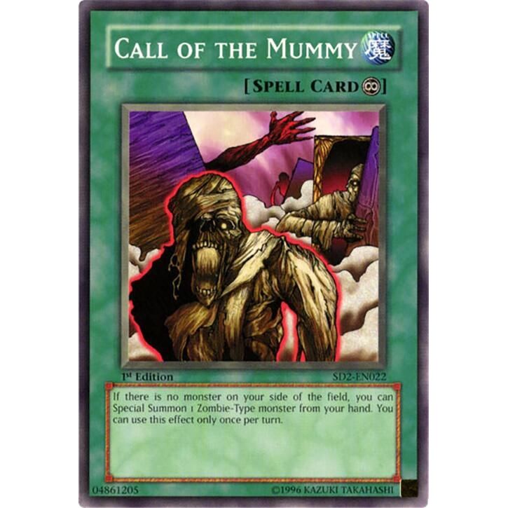 Image for Call of the Mummy (SD2-EN022) (SD2) - YuGiOh