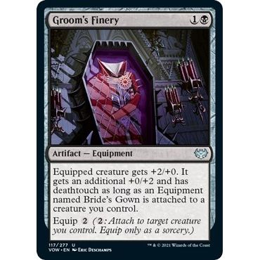 Image for Groom's Finery (117) (VOW) - Magic: The Gathering