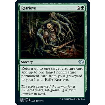 Image for Retrieve (215) (VOW) - Magic: The Gathering
