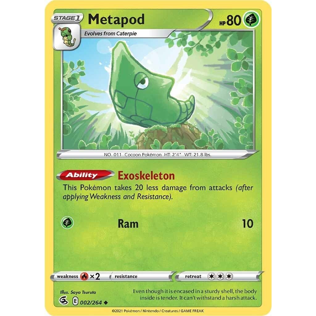Image for Metapod (002/264) (SWSH08) - Pokemon