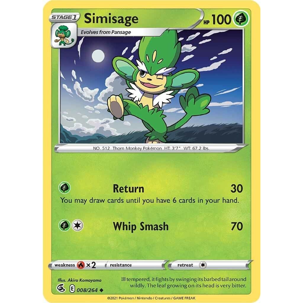 Image for Simisage (008/264) (SWSH08) - Pokemon