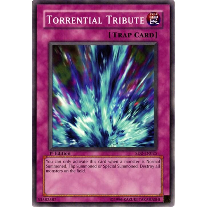 Image for Torrential Tribute (SD2-EN025) (SD2) - YuGiOh