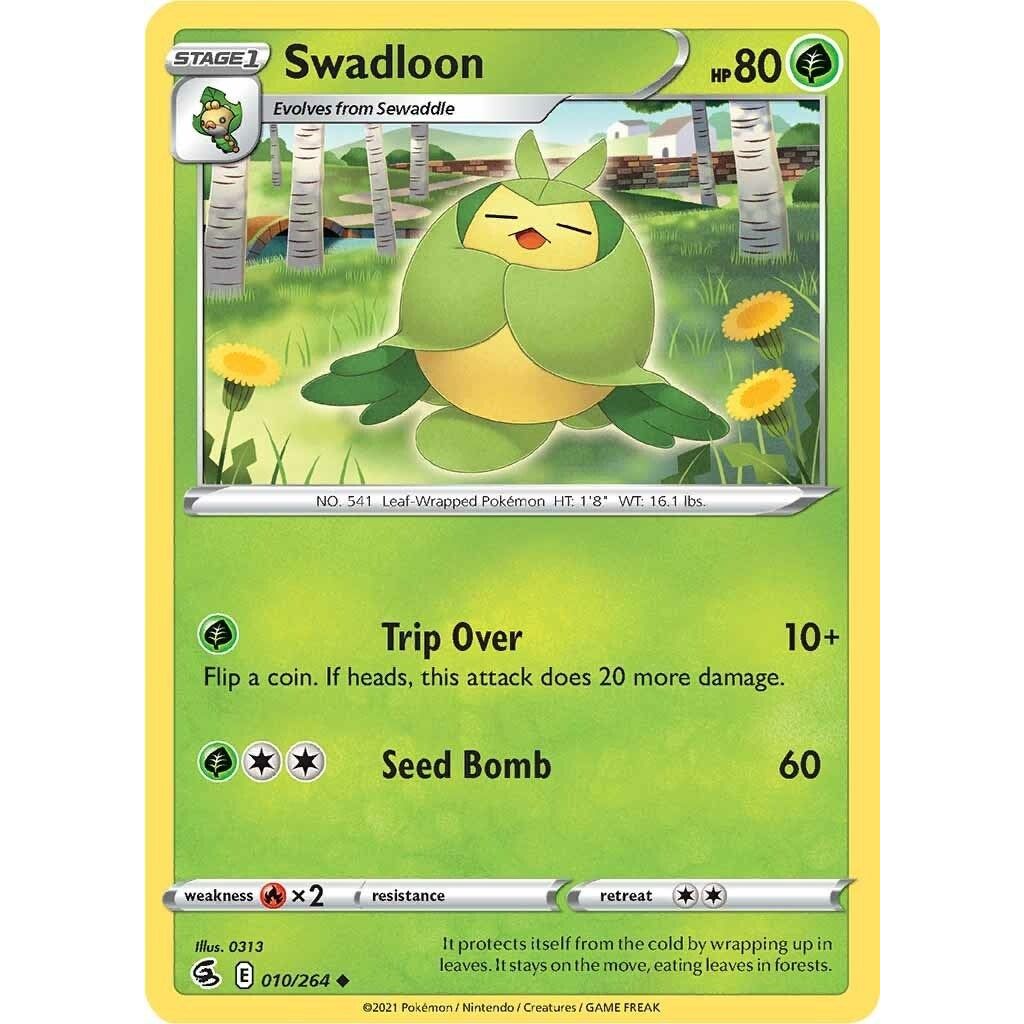 Image for Swadloon (010/264) (SWSH08) - Pokemon