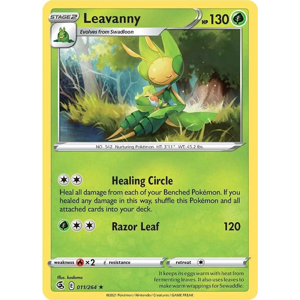 Image for Leavanny (011/264) (SWSH08) - Pokemon