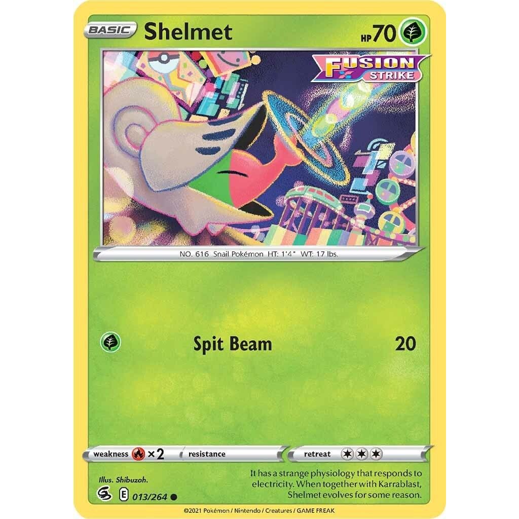Image for Shelmet (013/264) (SWSH08) - Pokemon